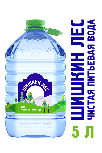 Вода питьевая "Шишкин лес" 5л