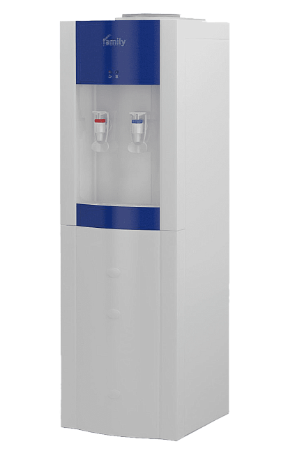 Вододиспенсер BioFamily 1000LA (голубой металлик)
