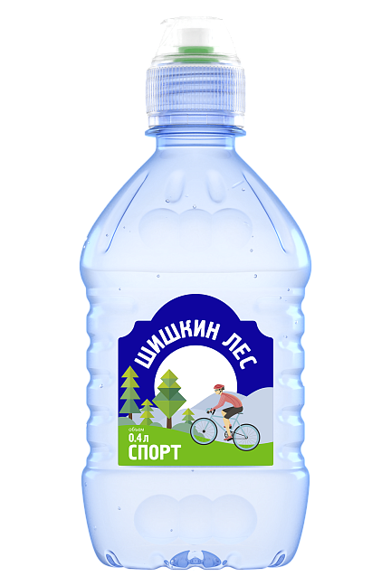 Вода питьевая "Шишкин лес" 0,4л Спорт