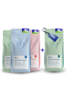 Комплект 1кг GUSTO + 1кг RICCI + 1кг SANGIORGIO + 1 кг GUSTO за 1 руб.