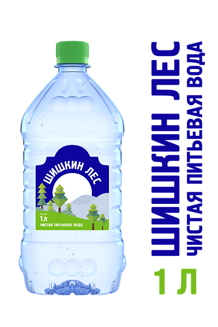 Вода питьевая "Шишкин лес" 1л