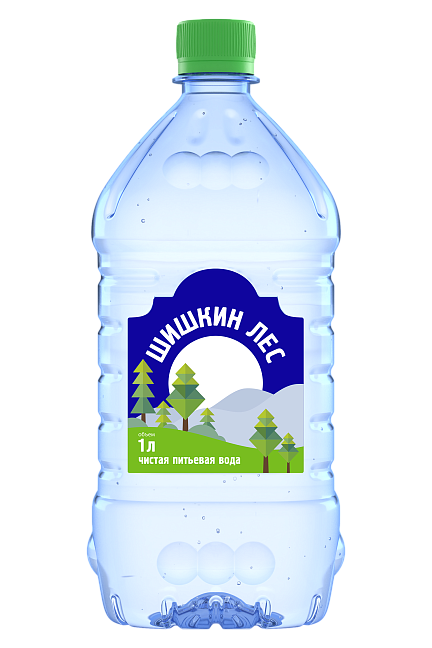 Вода питьевая "Шишкин лес" 1л