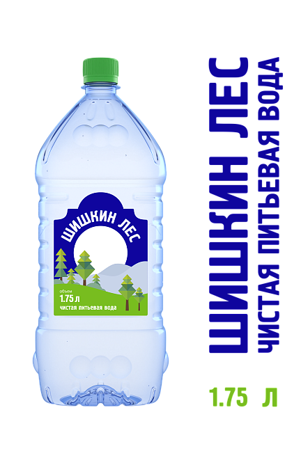 Вода питьевая "Шишкин лес" 1,75л