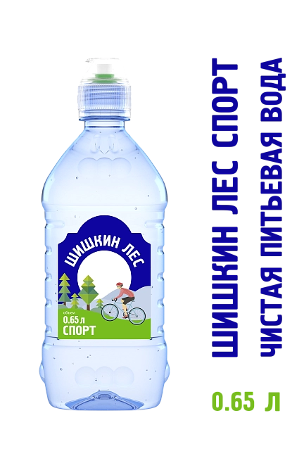 Вода питьевая "Шишкин лес" 0,65л Спорт