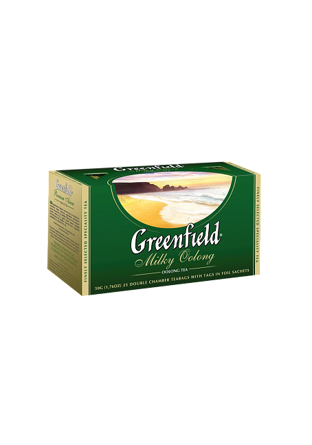 Чай байховый GREENFIELD Milky Oolong 25 шт/уп