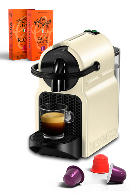 Кофемашина капсульного типа De'Longhi Nespresso Inissia EN 80.CW