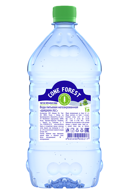 Вода питьевая "Шишкин лес" 1л
