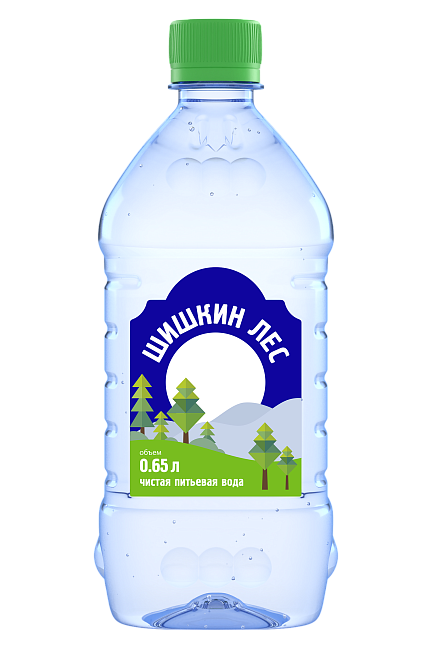 Вода питьевая "Шишкин лес" 0,65л