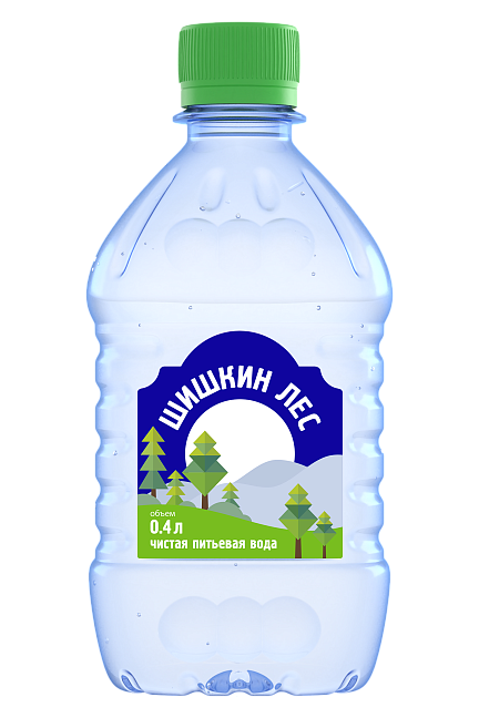 Вода питьевая "Шишкин лес" 0,4л