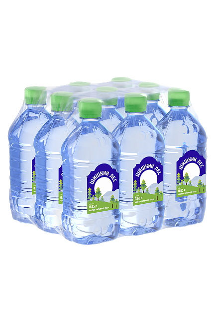 Вода питьевая "Шишкин лес" 0,65л