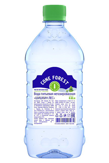 Вода питьевая "Шишкин лес" 0,65л