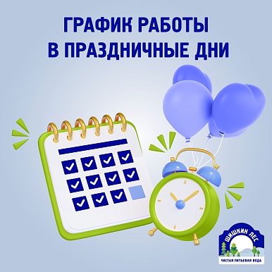 График работы в праздничные дни
