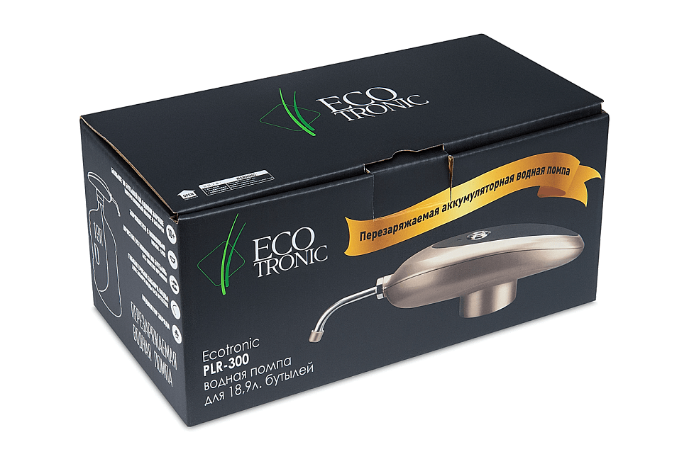 Помпа аккумуляторная Ecotronic PLR-300 black-white